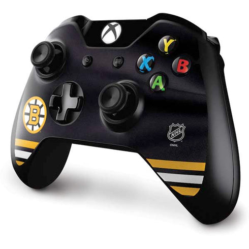 NHL Boston Bruins Home Jersey Xbox One Controller Skin