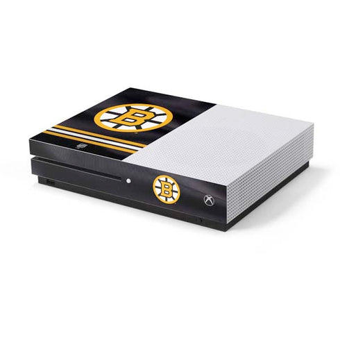 NHL Boston Bruins Home Jersey Xbox One S Console Skin