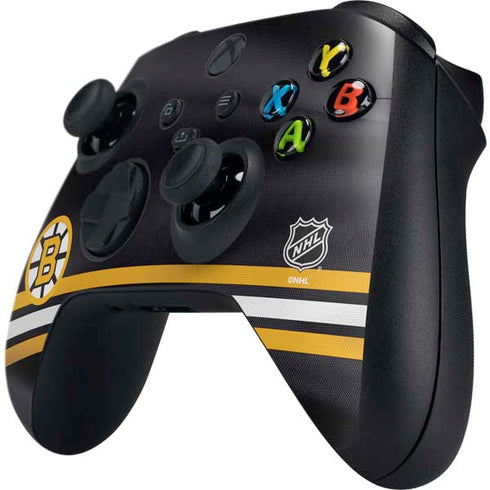 NHL Boston Bruins Home Jersey Xbox Series X Controller Skin
