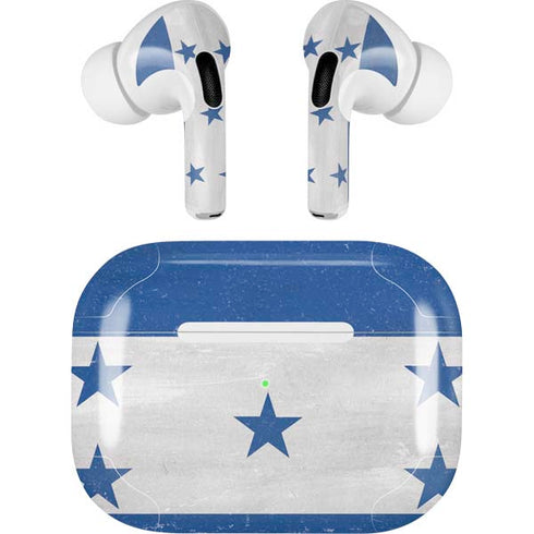 Honduras Flag Distressed AirPods Skins