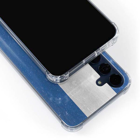 Honduras Flag Distressed Galaxy A35 5G Clear Case