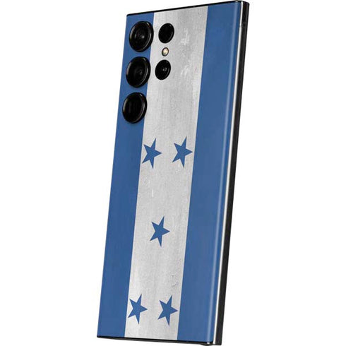 Honduras Flag Distressed Galaxy Skins