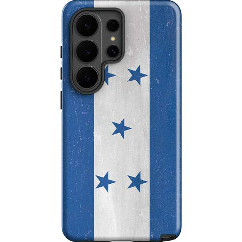 Honduras Flag Distressed Galaxy S26 Ultra Impact Case