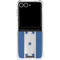 Honduras Flag Distressed Galaxy Z Flip7 Clear Case
