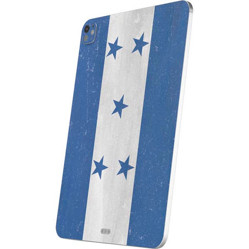 Honduras Flag Distressed iPad Pro 13in M4 (2024) Skin