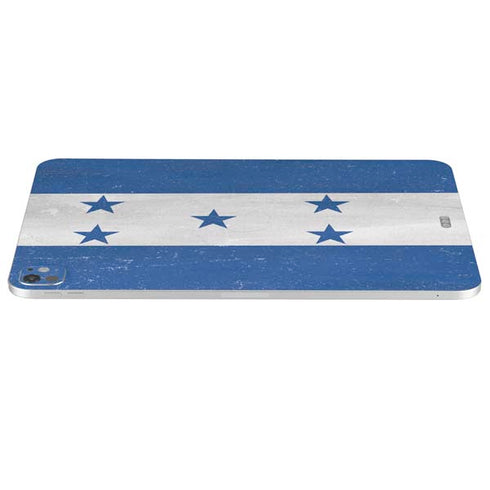 Honduras Flag Distressed iPad Pro 13in M4 (2024) Skin