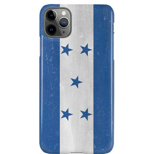 Honduras Flag Distressed iPhone Cases