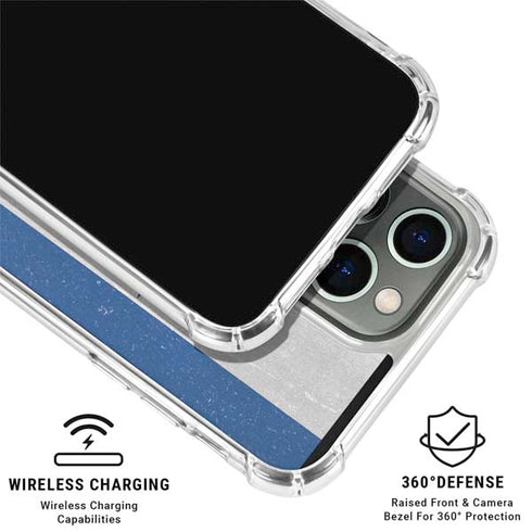Honduras Flag Distressed iPhone 16 Pro Clear Case