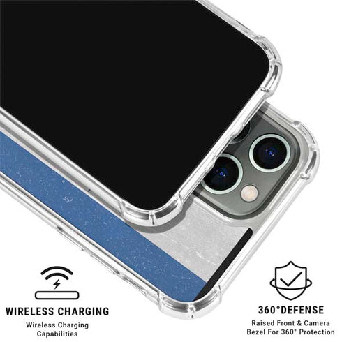 Honduras Flag Distressed iPhone 16 Pro Max Clear Case