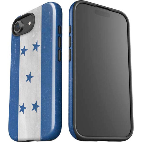 Honduras Flag Distressed iPhone 16e Impact Case