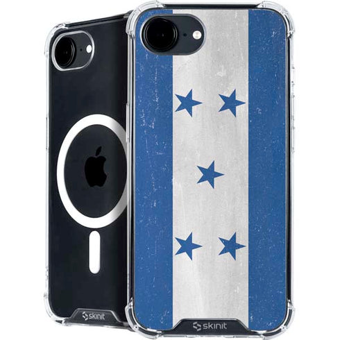 Honduras Flag Distressed iPhone 16e MagSafe Case