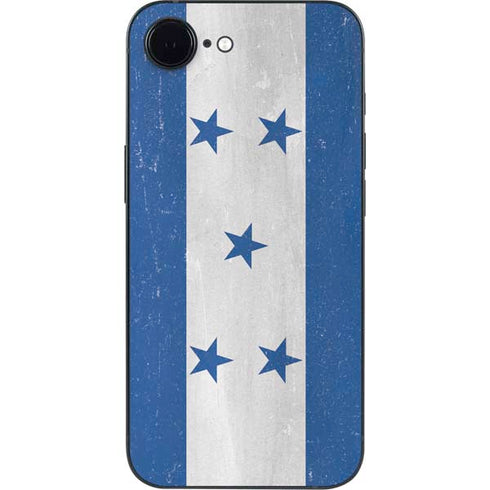 Honduras Flag Distressed iPhone 16e Skin