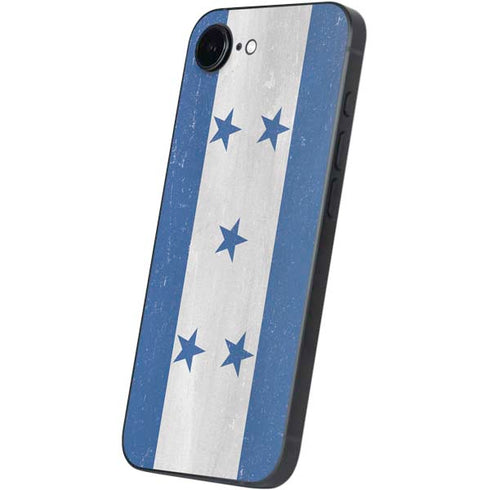 Honduras Flag Distressed iPhone 16e Skin