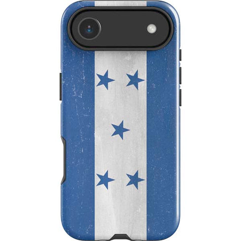 Honduras Flag Distressed iPhone 17 Air Impact Case