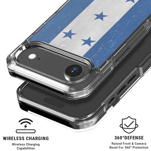 Honduras Flag Distressed iPhone 17 Air MagSafe Case