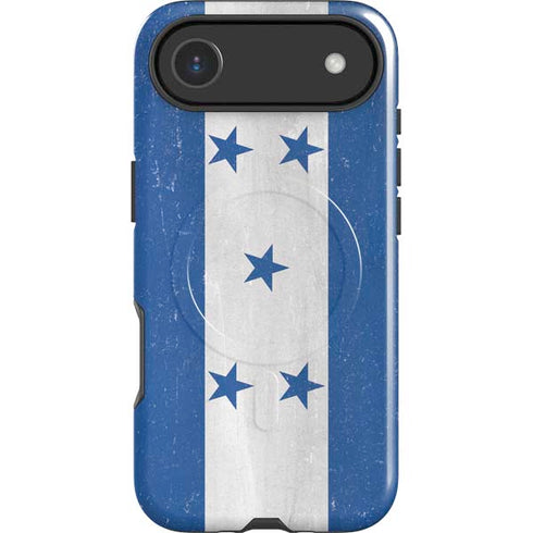 Honduras Flag Distressed iPhone 17 Air Magsafe Impact Case
