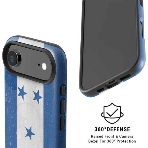 Honduras Flag Distressed iPhone 17 Air Magsafe Impact Case