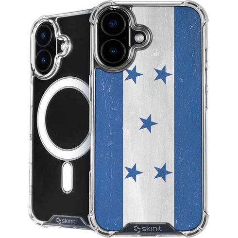 Honduras Flag Distressed iPhone 17 MagSafe Case