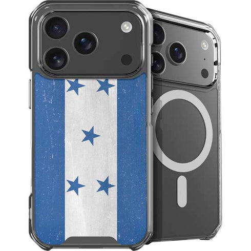 Honduras Flag Distressed iPhone 17 Pro MagSafe Case
