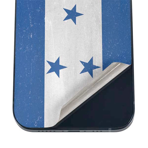 Honduras Flag Distressed iPhone 17 Pro Skin