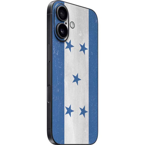 Honduras Flag Distressed iPhone 17 Skin