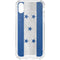 Honduras Flag Distressed iPhone XS Clear Case