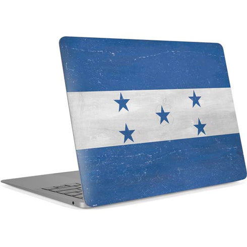 Honduras Flag Distressed Apple MacBook Air Skin