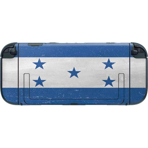 Honduras Flag Distressed Nintendo Switch 2 (2025) with Joy-Con Skin