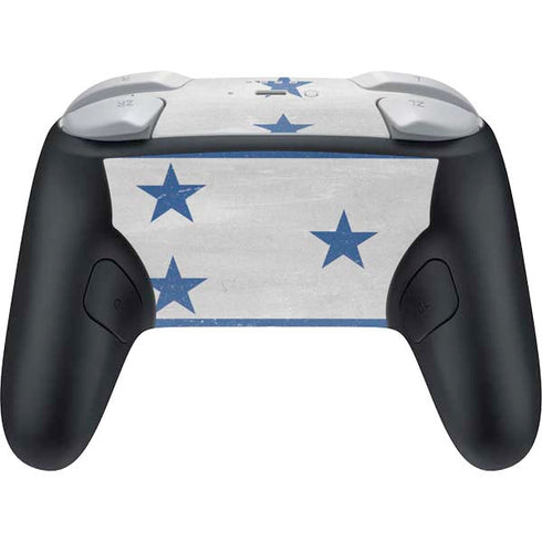Honduras Flag Distressed Nintendo Switch 2 (2025) Pro Controller Skin