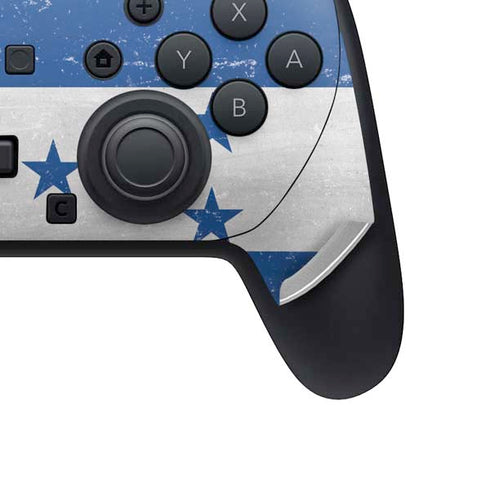 Honduras Flag Distressed Nintendo Switch 2 (2025) Pro Controller Skin