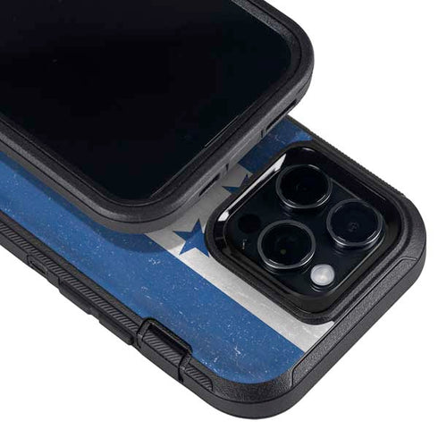 Honduras Flag Distressed Otterbox Defender iPhone Skin