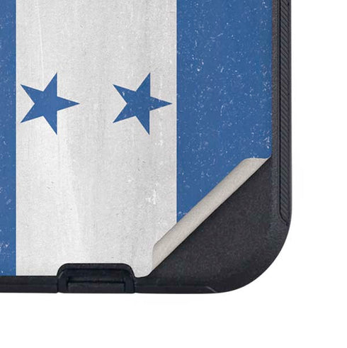 Honduras Flag Distressed Otterbox Defender iPhone Skin