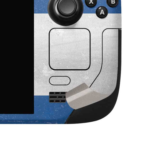 Honduras Flag Distressed Steam Deck Handheld Gaming Computer OLED Skin