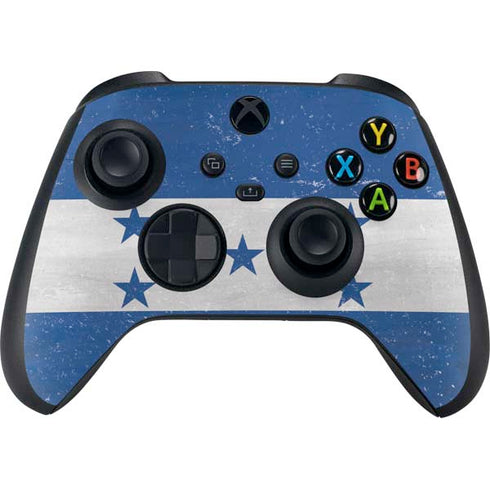 Honduras Flag Distressed Xbox Series X Skins