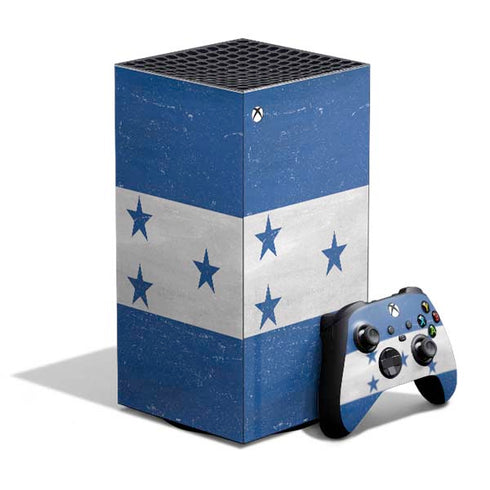 Honduras Flag Distressed XBox Series X Digital Edition Bundle Skin