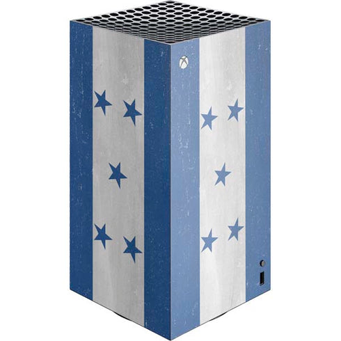 Honduras Flag Distressed Xbox Series X Skins