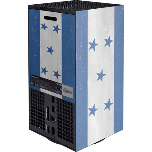 Honduras Flag Distressed XBox Series X Digital Edition Console Skin