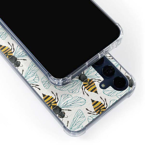 Honey Bee by Cat Coq Galaxy A35 5G Clear Case