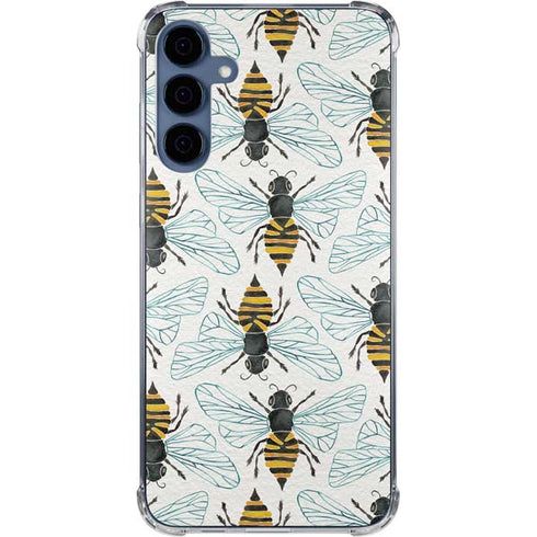 Honey Bee by Cat Coq Galaxy A55 5G Clear Case