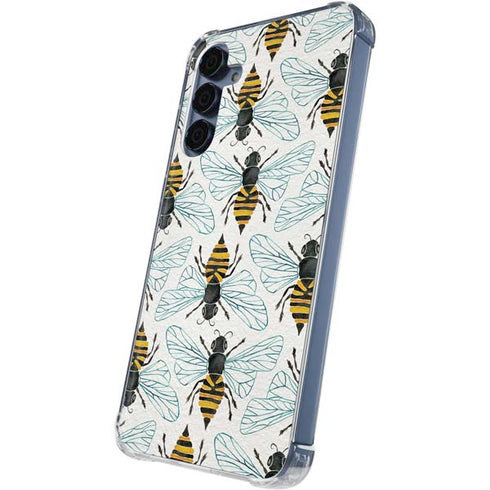 Honey Bee by Cat Coq Galaxy A55 5G Clear Case