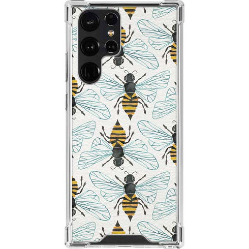 Honey Bee by Cat Coq Galaxy S23 Ultra Clear Case