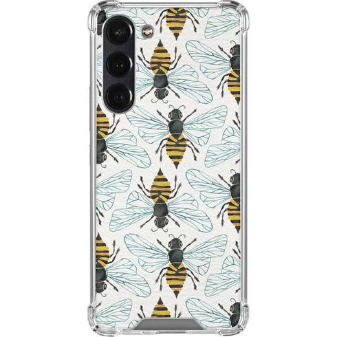 Honey Bee by Cat Coq Galaxy S24 FE Clear Case