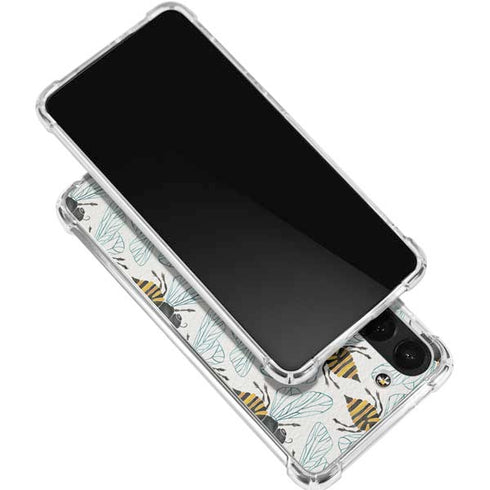 Honey Bee by Cat Coq Galaxy S24 FE Clear Case