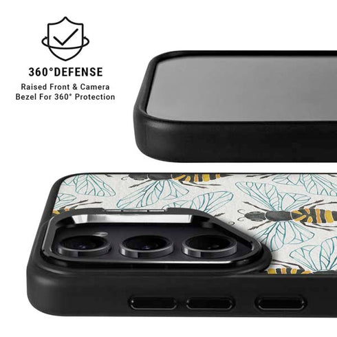 Honey Bee by Cat Coq Galaxy S25 Kickstand Case