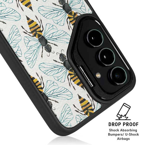 Honey Bee by Cat Coq Galaxy S25 Kickstand Case