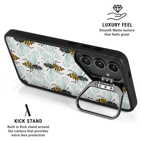 Honey Bee by Cat Coq Galaxy S24 Plus Kickstand Case