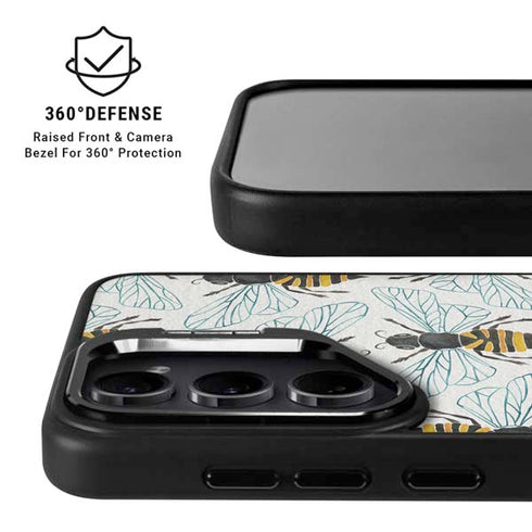 Honey Bee by Cat Coq Galaxy S25 Ultra Kickstand Case