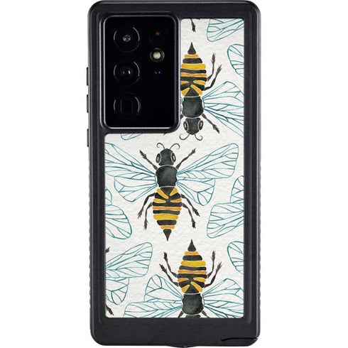 Honey Bee by Cat Coq Galaxy S24 Ultra Waterproof Case