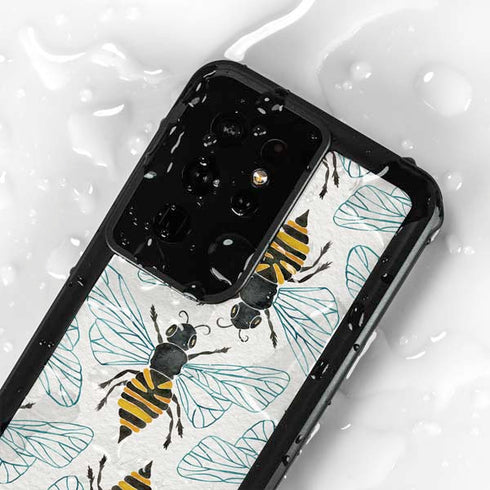 Honey Bee by Cat Coq Galaxy S24 Ultra Waterproof Case