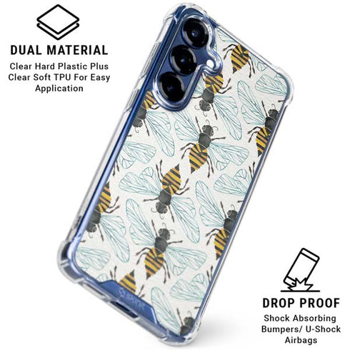 Honey Bee by Cat Coq Galaxy S25 Clear Case